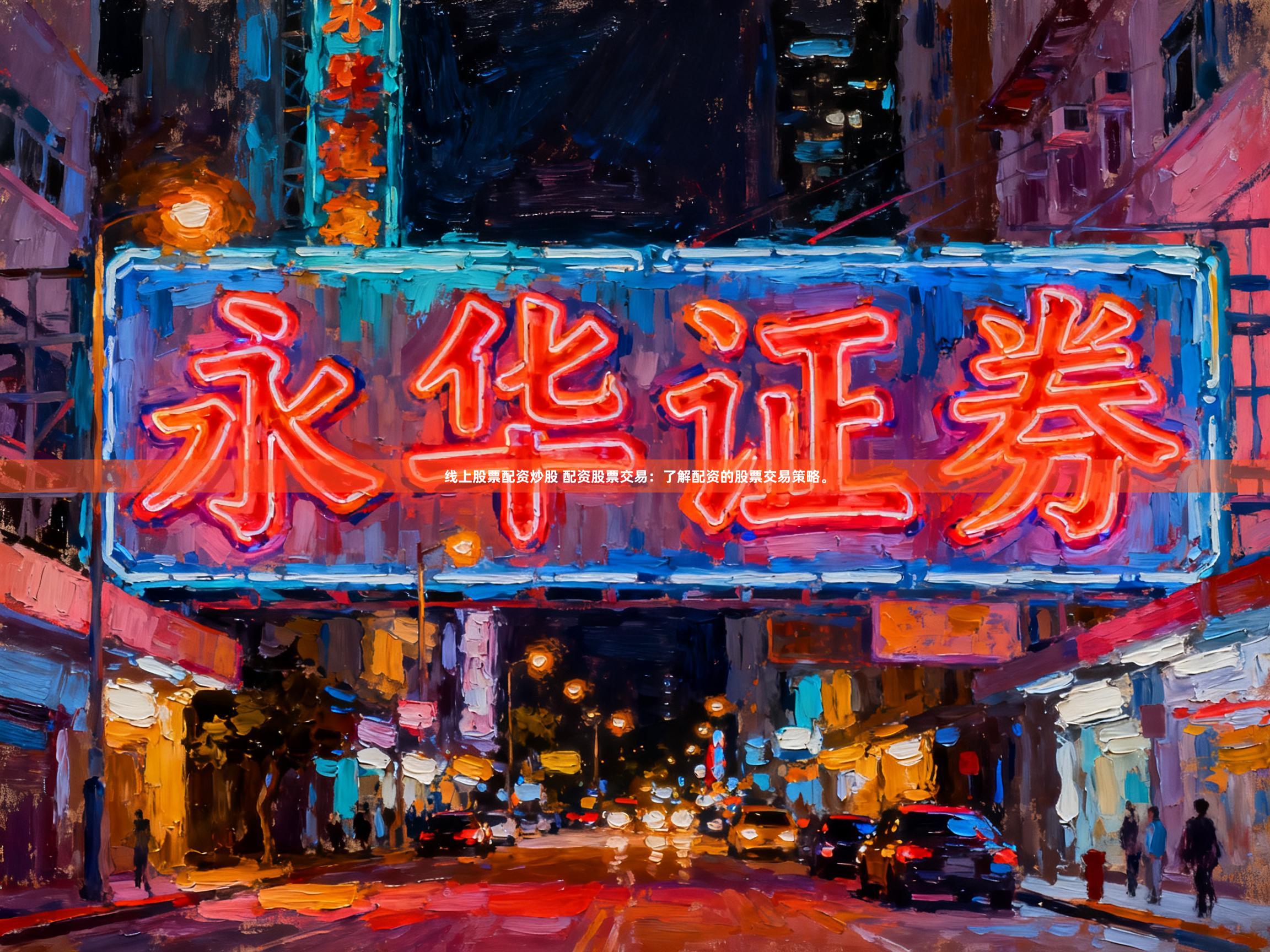 线上股票配资炒股 配资股票交易：了解配资的股票交易策略。